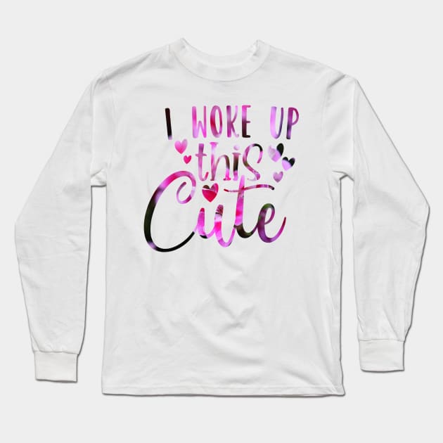 I woke up this cute Long Sleeve T-Shirt by teestore_24